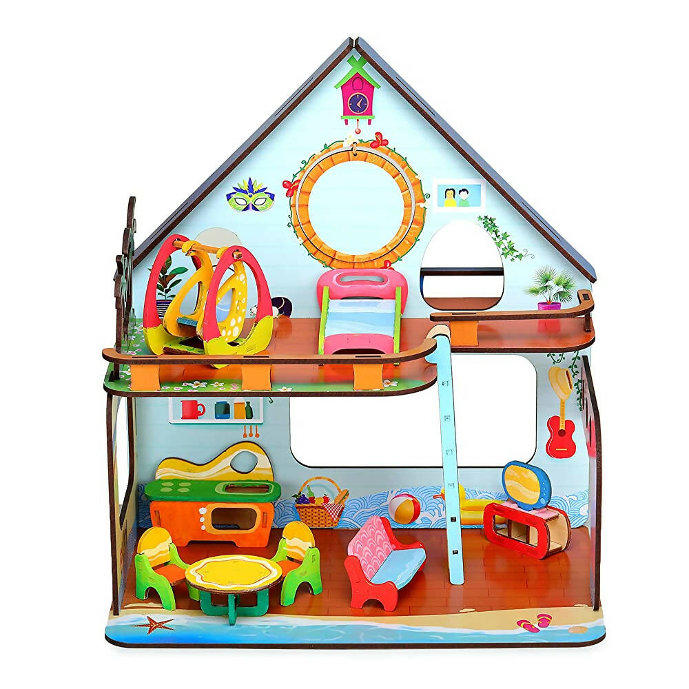 Webby Beach Villa The Weekend Escape All Side Play Doll House
