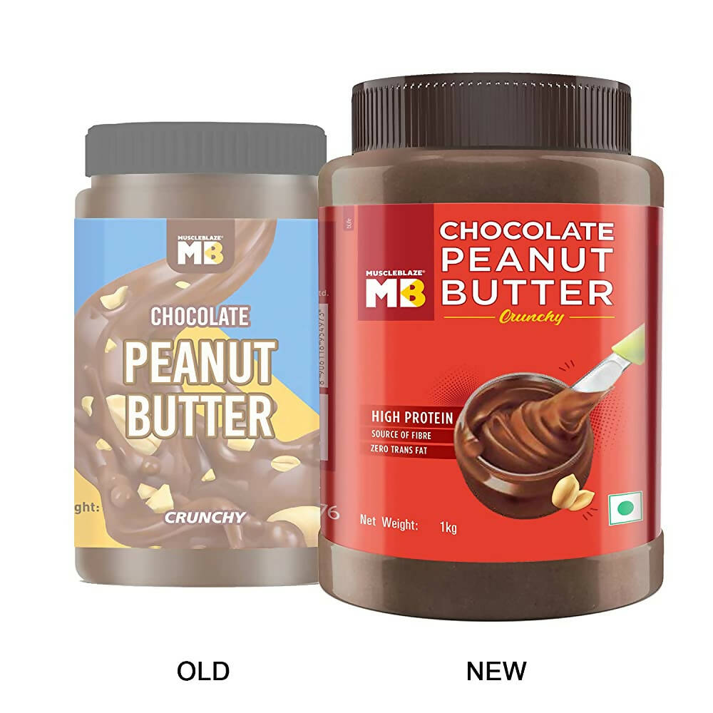 MuscleBlaze Chocolate Peanut Butter-Crunchy | Grab2Buy