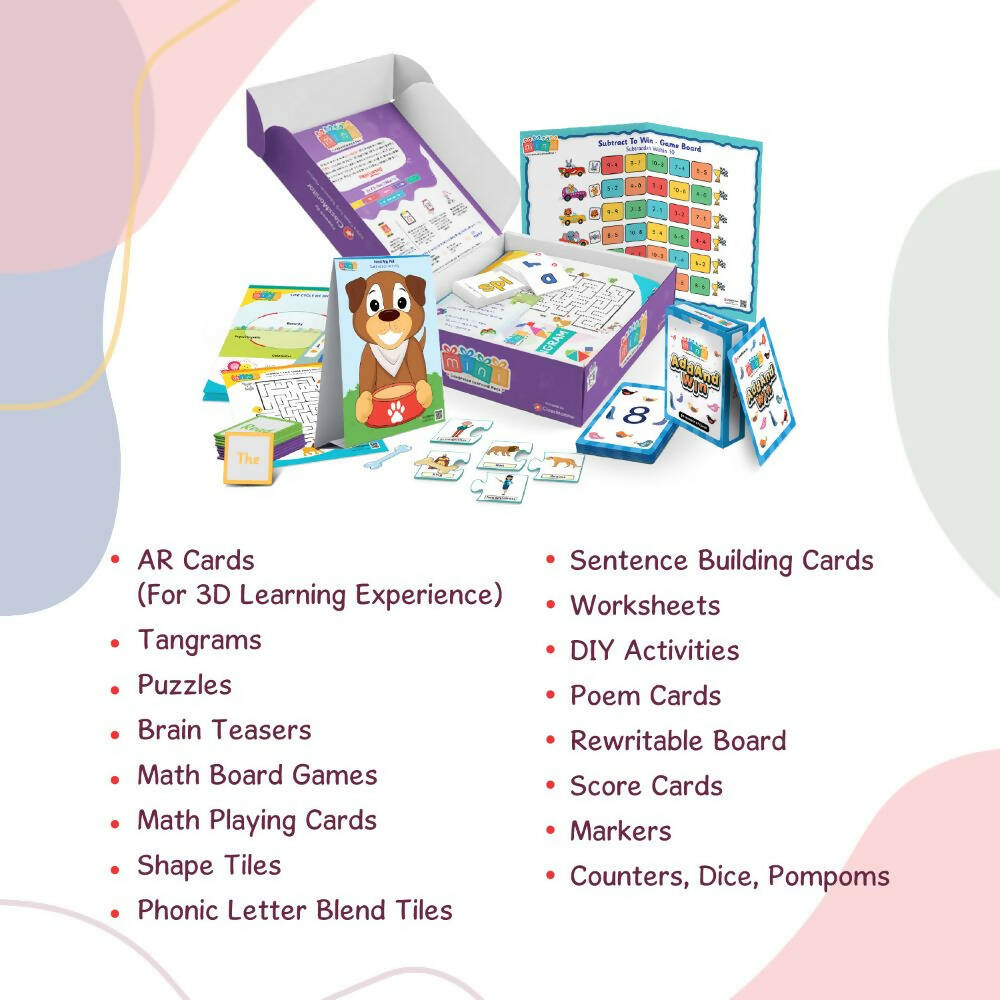 ClassMonitor Mini Learning Kit with Free Mobile App 14+ Learning & Education Topics for Preschool Learning Activities for Age 3 - 5 Years | Grab2Buy