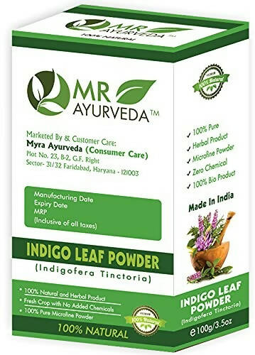 MR Ayurveda Indigo Leaf Powder | Grab2Buy