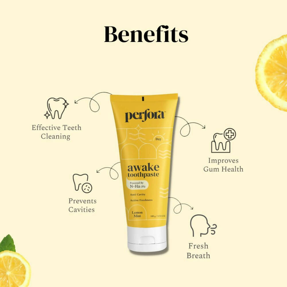 Perfora Awake Toothpaste Lemon Mint | Grab2Buy