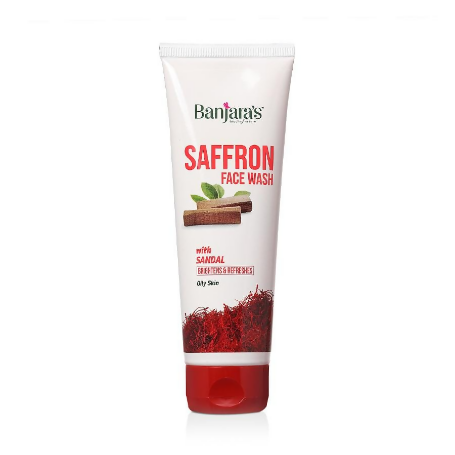 Banjara's Saffron Face Wash with Sandal | Grab2Buy