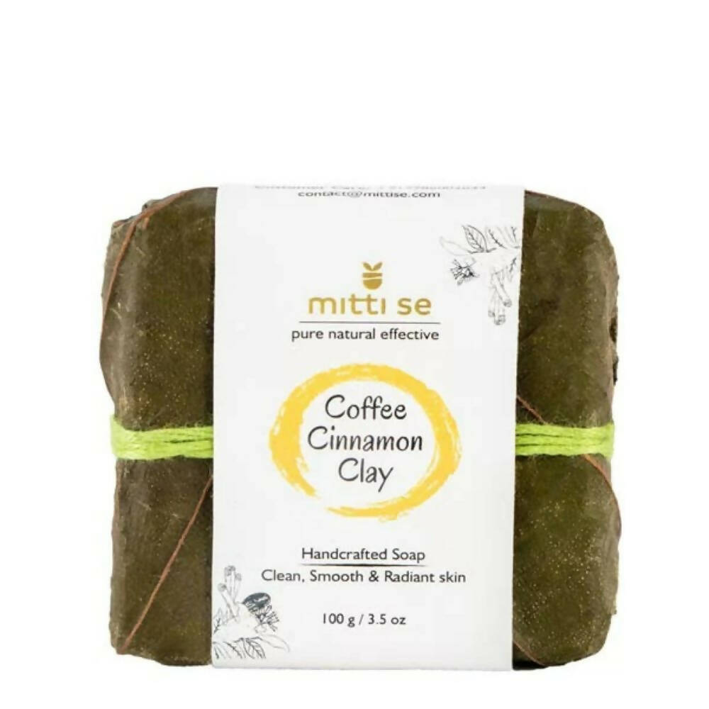 Mitti Se Coffee Cinnamon Clay Handcrafted Soap | Grab2Buy