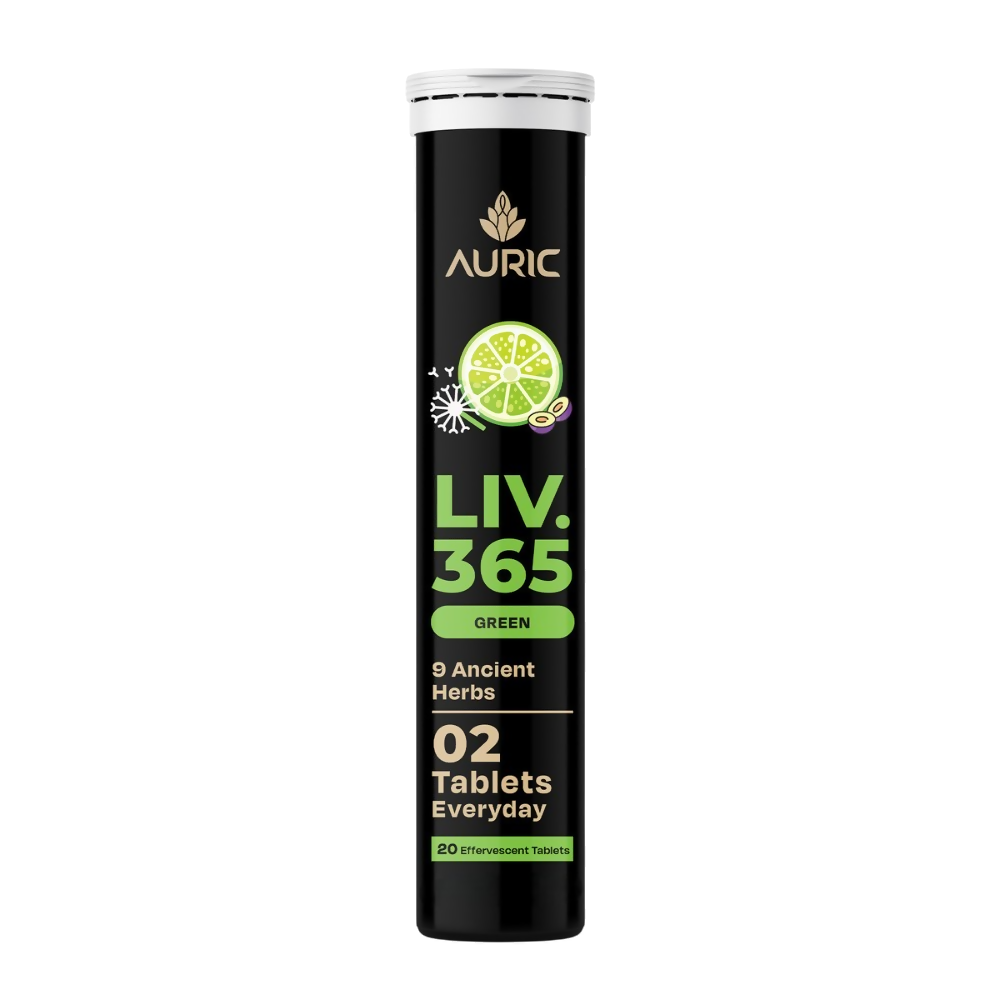 Auric Liv365 Tablets | Lemon Flavour | Grab2Buy