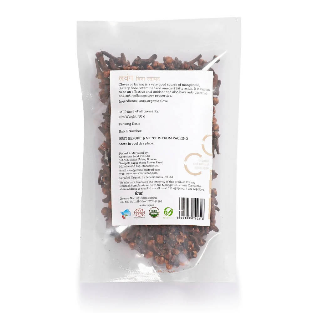 Conscious Food Organic Clove (Lavang) | Grab2Buy