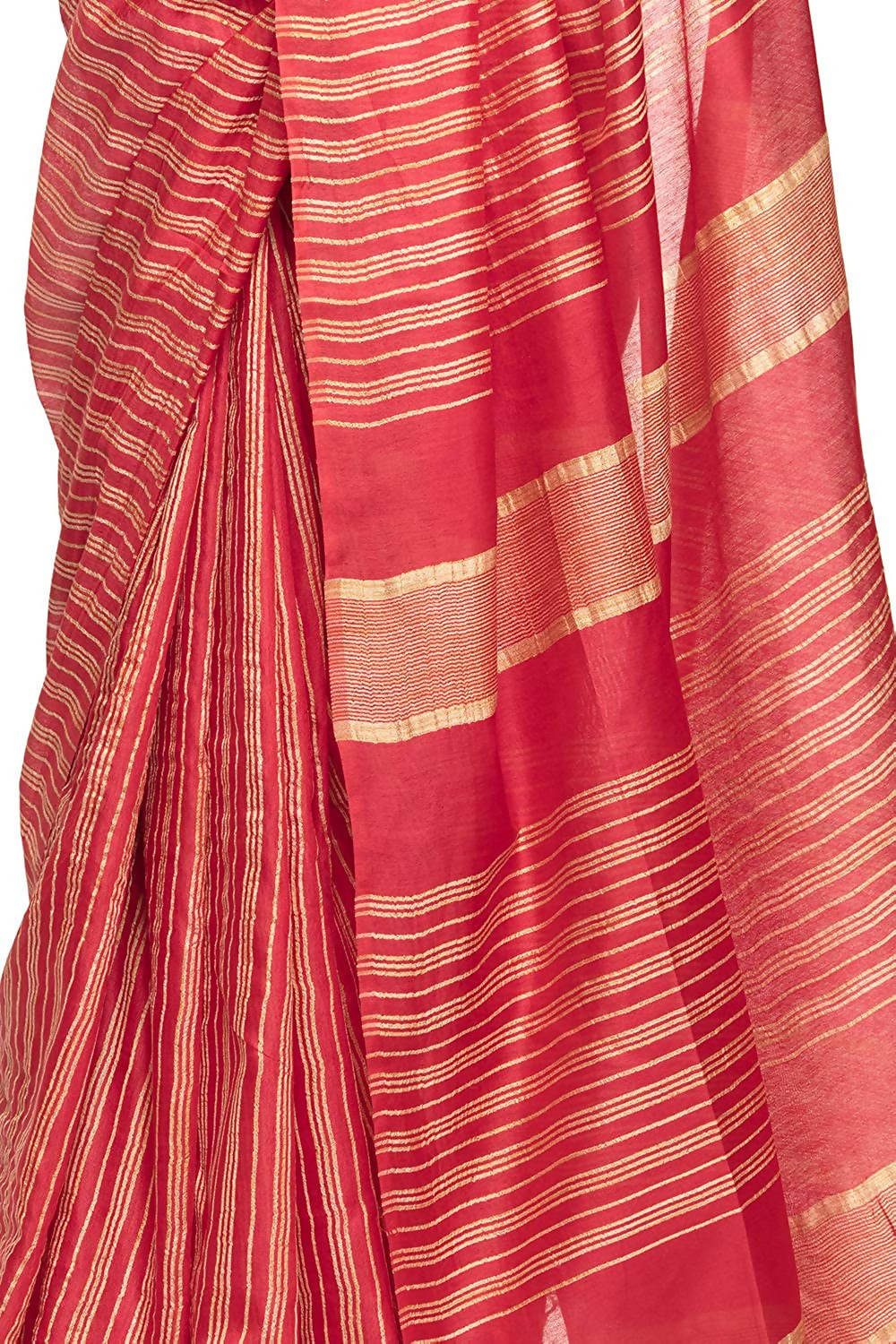 Mominos Fashion Red Color Bhagalpuri Saree | Grab2Buy