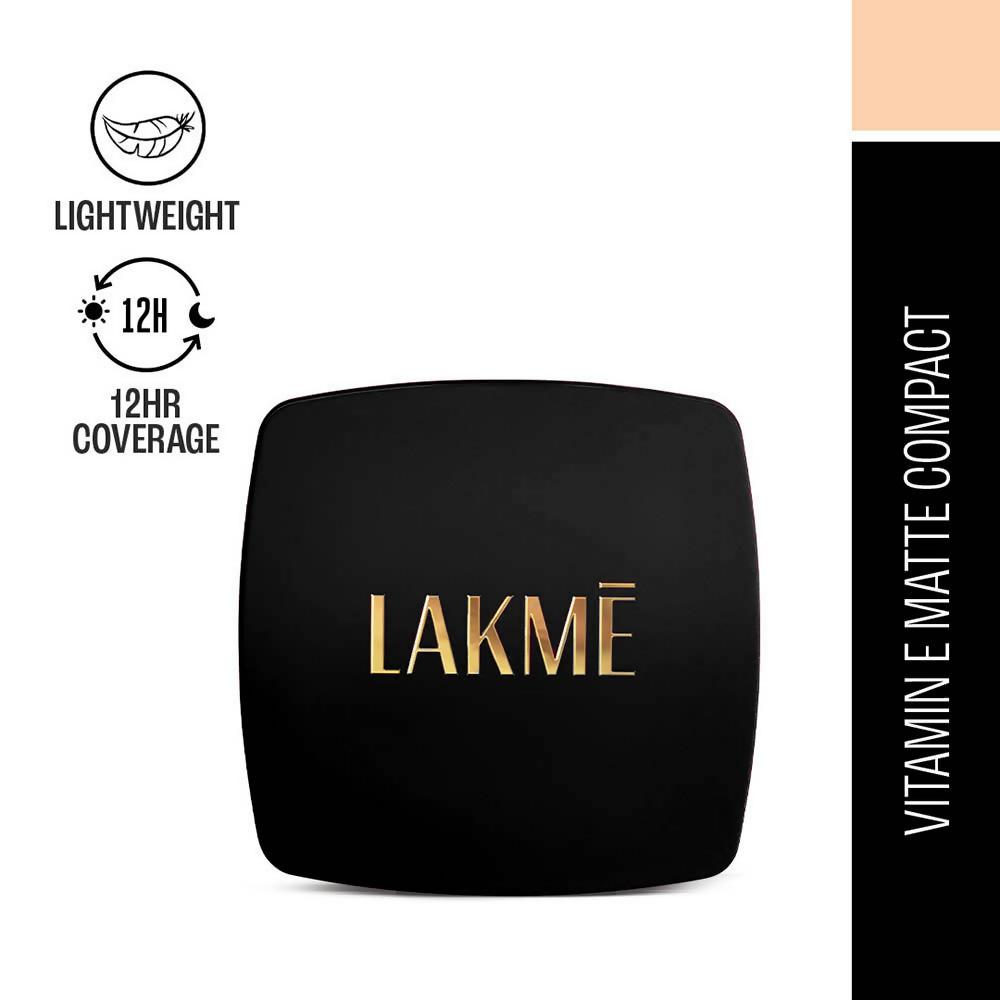Lakme Forever Matte Compact, Smooth Finish - Marble | Grab2Buy