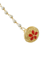 NVR Women's Trending Stylish Gold-Polished Maang Tikka | Grab2Buy