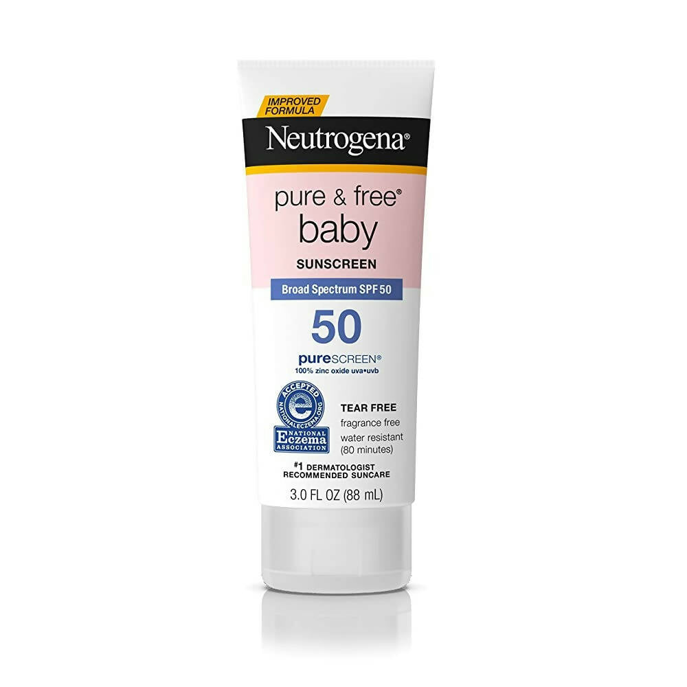 Neutrogena Pure & Free Baby Sunscreen Broad Spectrum SPF 50 | Grab2Buy