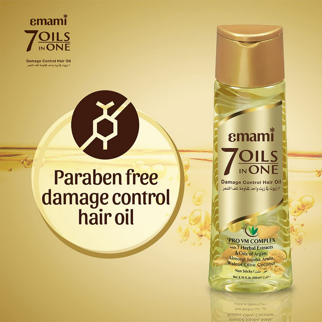 Emami 7 Oils in One Damage Control Hair Oil | Grab2Buy