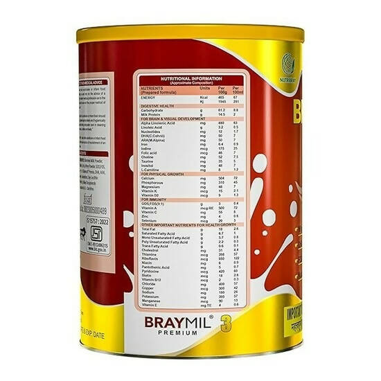 Braymil Premium Follow Up Formula 3 for 1-2 Years Powder | Grab2Buy