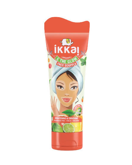 Ikkai Organic C The Glow Face Souffle Brightening & Enriching | Grab2Buy