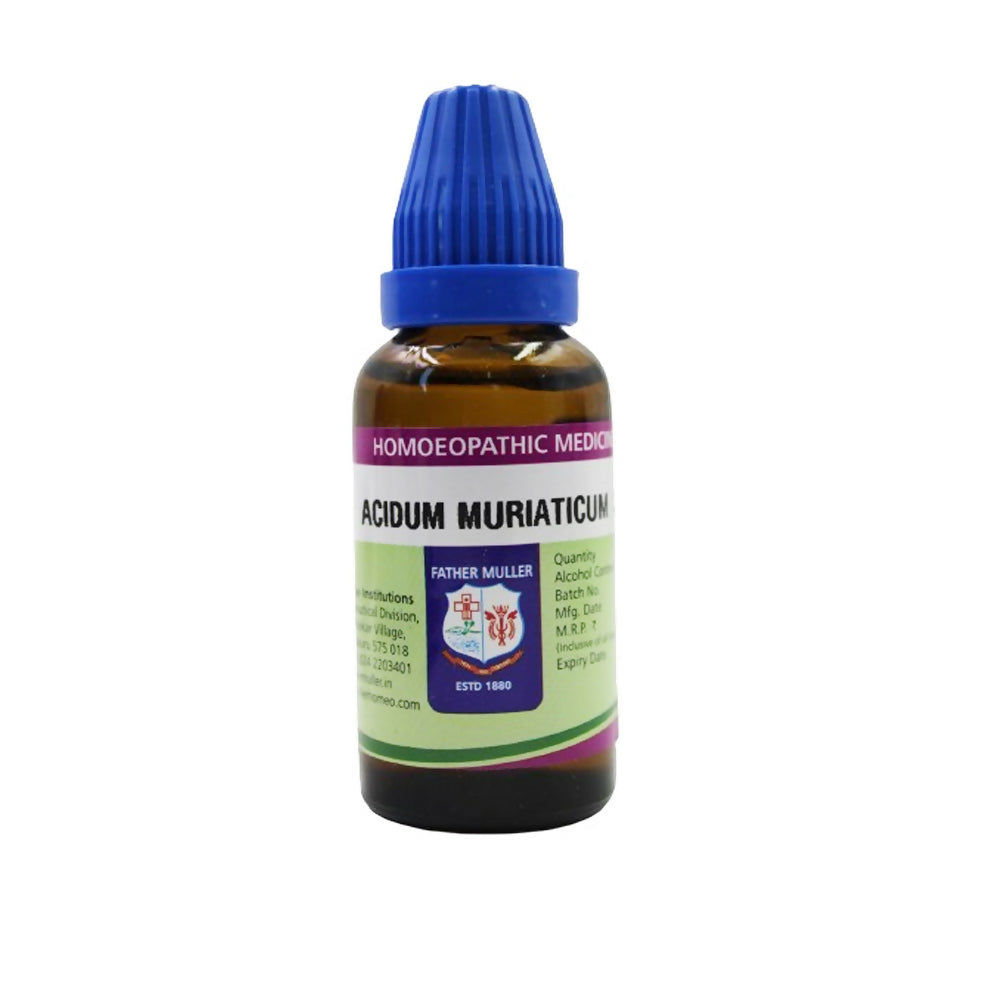 Father Muller Acidum Muriaticum Mother Tincture Q | Grab2Buy
