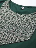 Yufta Women's Rayon Kurti With Pant Dupatta Set | Grab2Buy