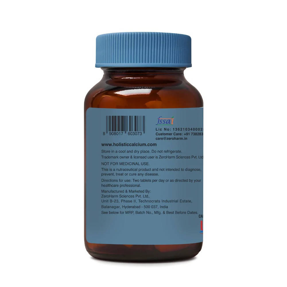 Zeroharm Holistic Calcium + Curcumin Tablets | Grab2Buy