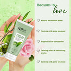 Globus Naturals Green Tea & Tea Tree Face Wash | Grab2Buy