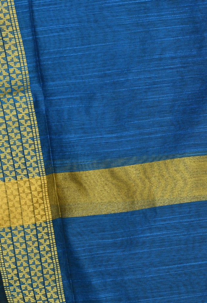 Mominos Fashion Blue Handloom Cotton Dupatta | Grab2Buy