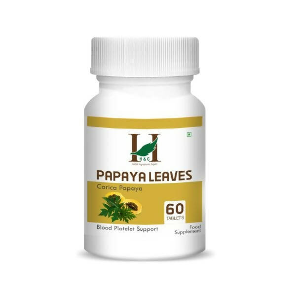 H&C Herbal Papaya Leaves Tablets | Grab2Buy
