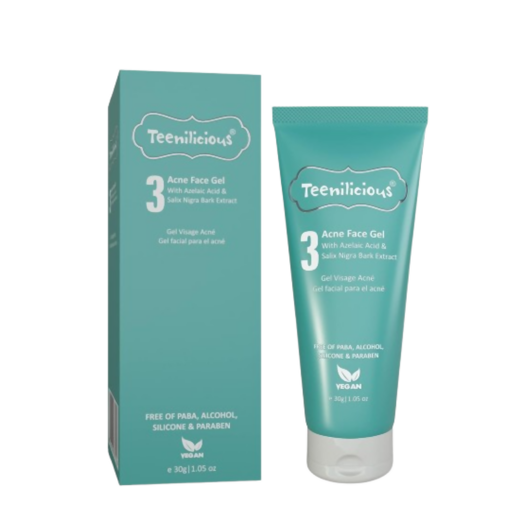 Teenilicious Anti-Acne Gel With 3% Azelaic Acid, Tea Tree Oil | Grab2Buy