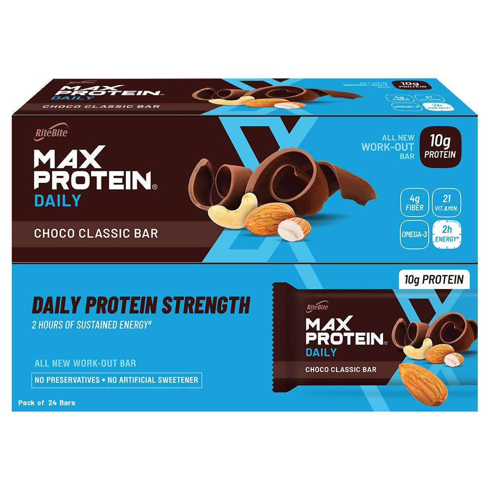 RiteBite Max Protein Daily Choco Classic Bar | Grab2Buy