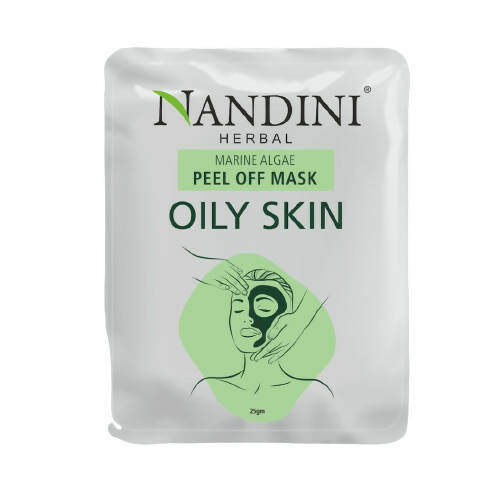 Nandini Herbal Marine Algae Peel Off Mask For Oily Skin | Grab2Buy