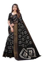 Vamika Black Linen Jari Border Saree (RADHIKA BLACK) | Grab2Buy