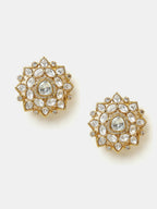 Ruby Raang Floral Aura Studs | Grab2Buy