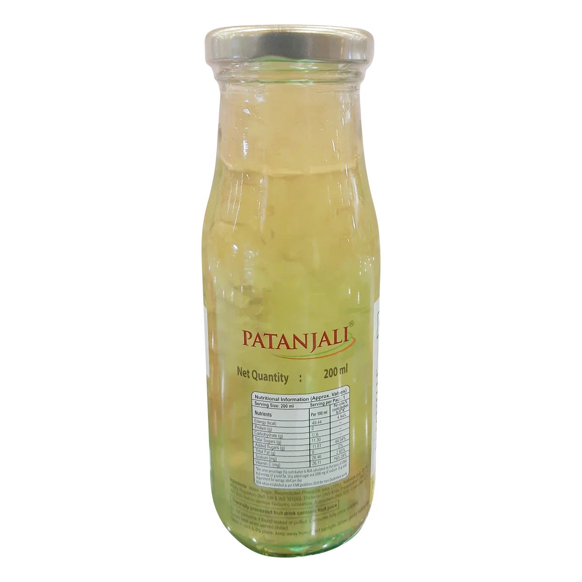 Patanjali Pineapple Aloe Chunk Drink | Grab2Buy