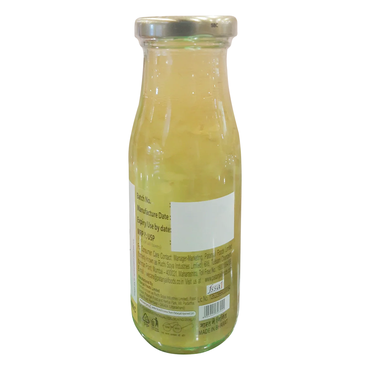 Patanjali Pineapple Aloe Chunk Drink | Grab2Buy