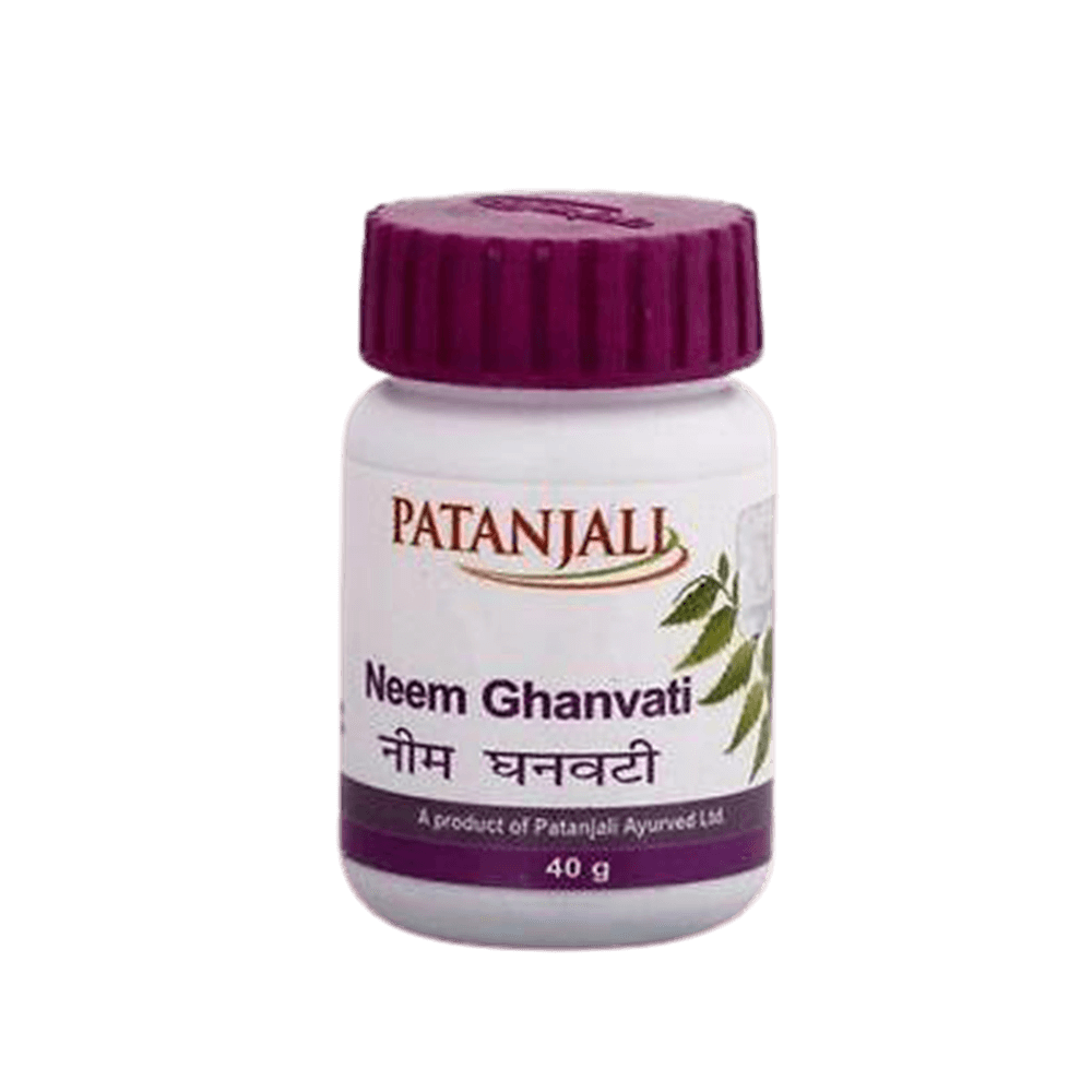Patanjali Neem Ghan Vati | Concentrated Ayurvedic Neem Extract Tablets