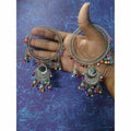 MS Fashion India Beautiful Latkan Bangles With Jhumkas And Multicolor Pearls | Grab2Buy