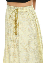 Mominos Fashion Moeza Cotton Off White Printed Lehenga (Lancha) | Grab2Buy