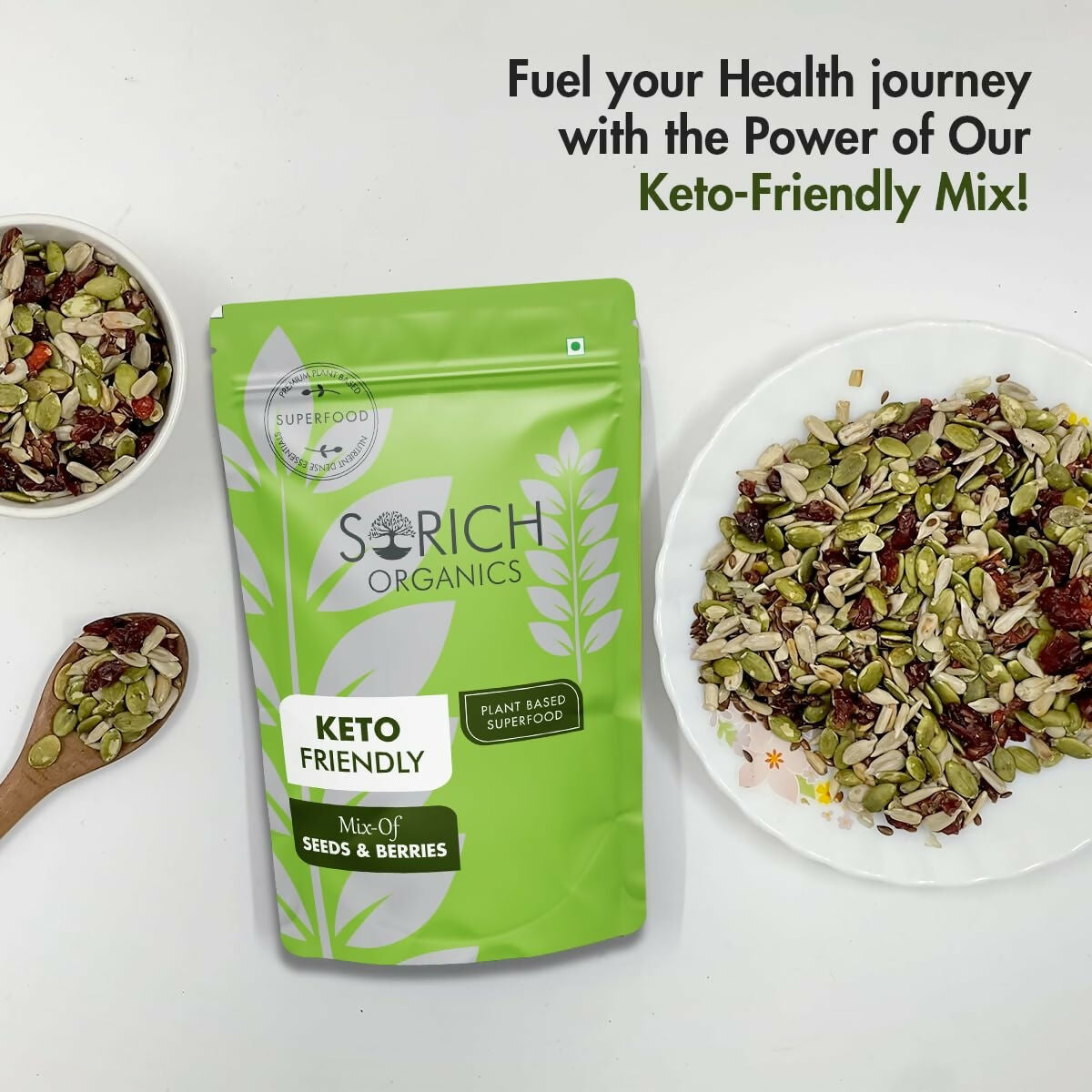 Sorich Organics Keto Mix Seeds and Berries | Grab2Buy