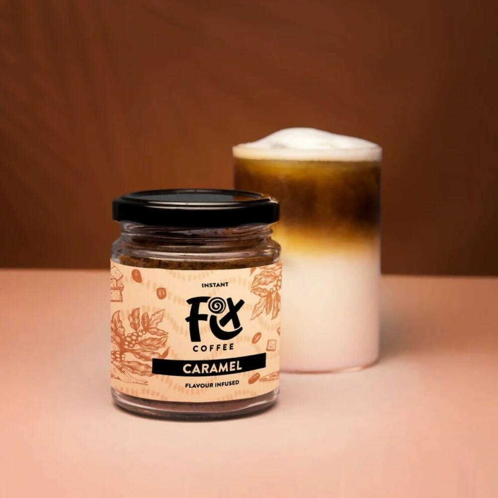 FIX Coffee Caramel Instant Coffee Powder | Grab2Buy
