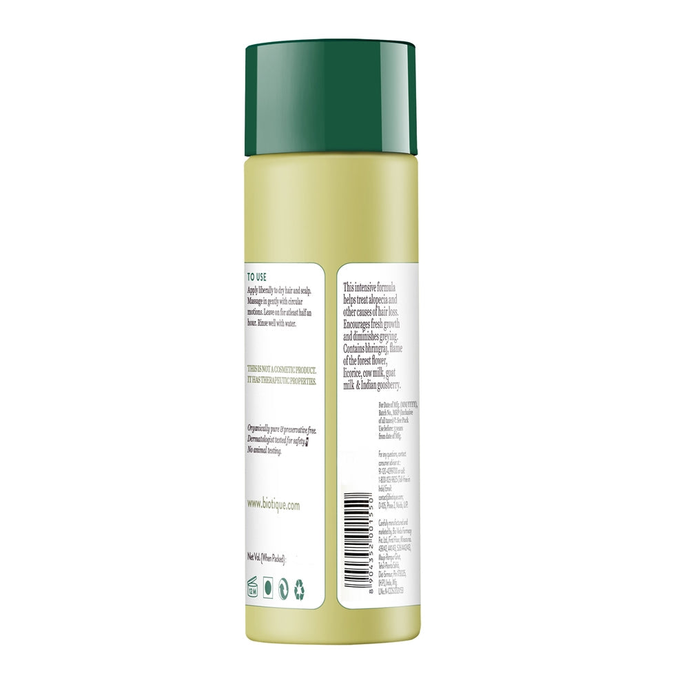 Biotique Bio Bhringraj Fresh Growth Therapeutic Oil For Falling Hair | Grab2Buy