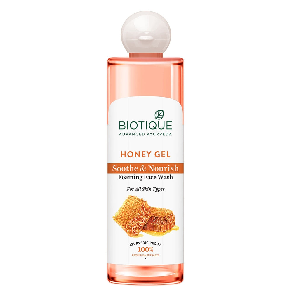 Biotique Advanced Ayurveda Bio Honey Gel Refreshing Foaming Face Wash | Grab2Buy