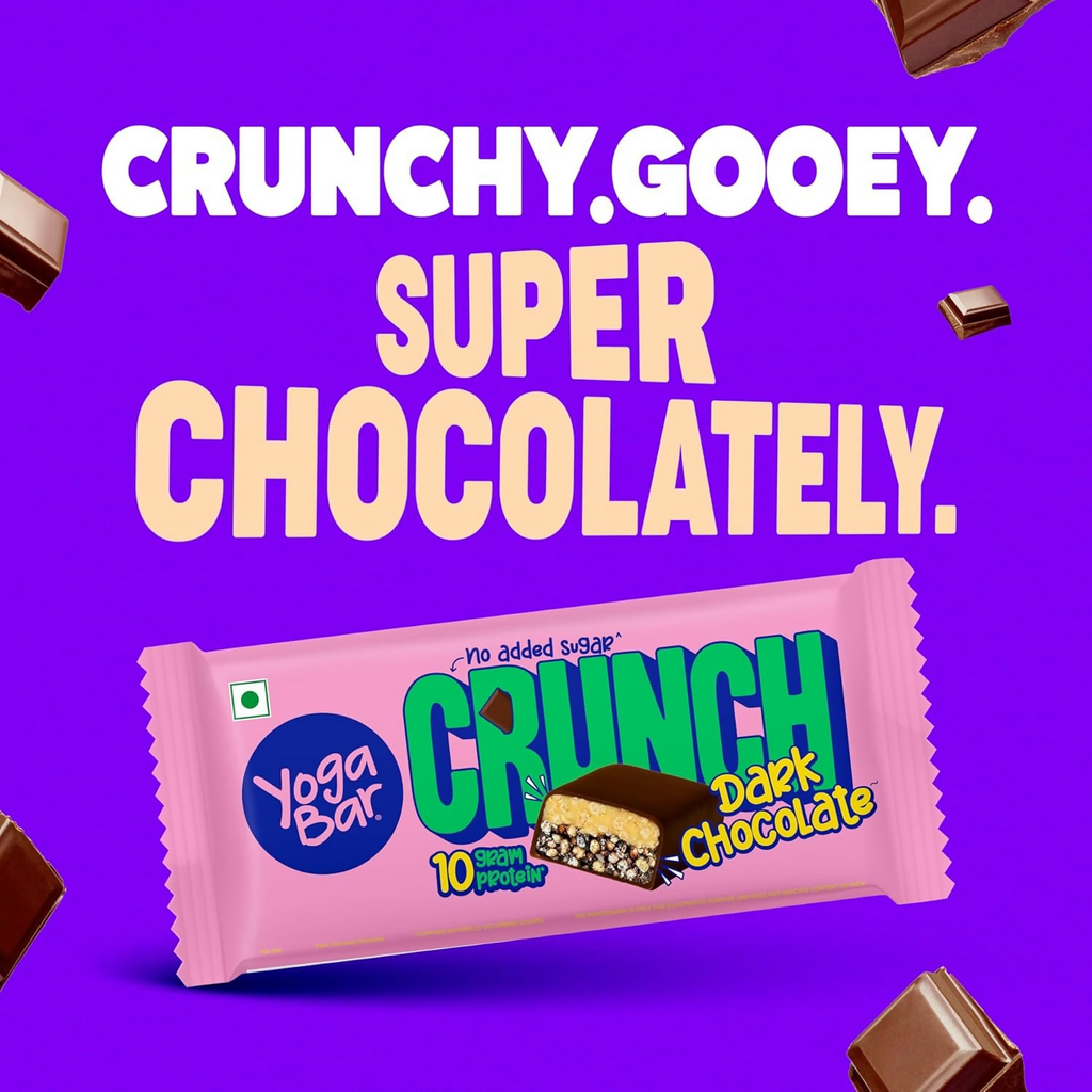 Yoga Bar Crunch Dark Chocolate Protein Bar