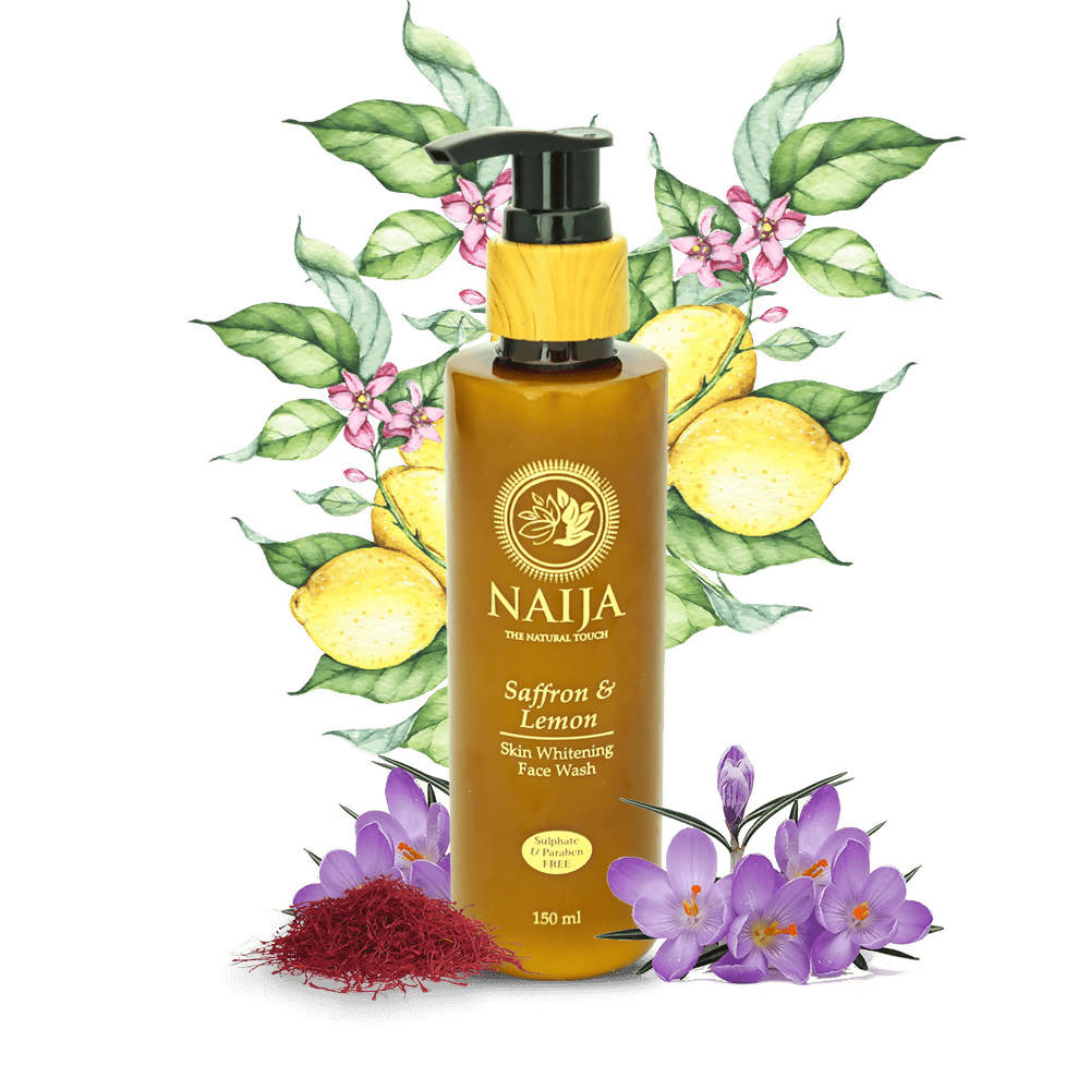 Naija Saffron & Lemon Skin Whitening Face Wash | Grab2Buy
