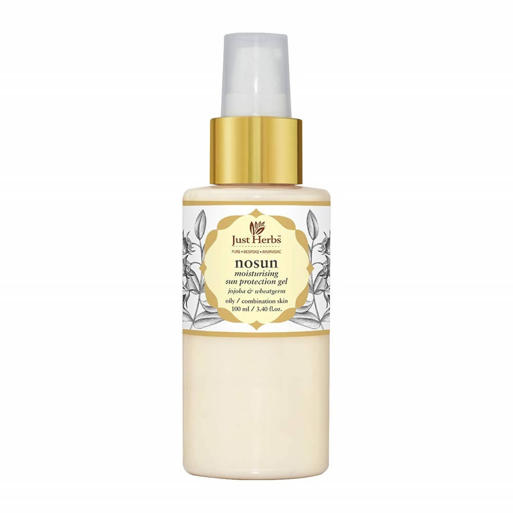 Just Herbs No Sun Jojoba-Wheatgerm Moisturizing Sun Protection Gel | Grab2Buy