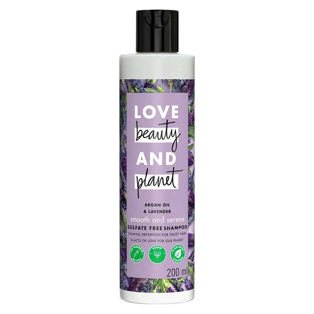 Love Beauty And Planet Argan Oil And Lavender Sulfate Free Smooth And Serene Shampoo | Grab2Buy