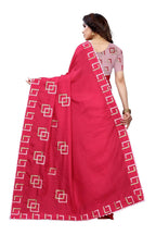 Vamika Red Dola Silk Embroidery Saree (MESHVI PINK) | Grab2Buy
