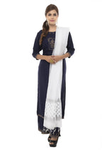 Mominos Fashion White Buta Cut Dupatta | Grab2Buy