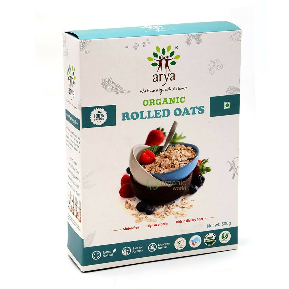 Arya Farm Organic Rolled Oats | Grab2Buy
