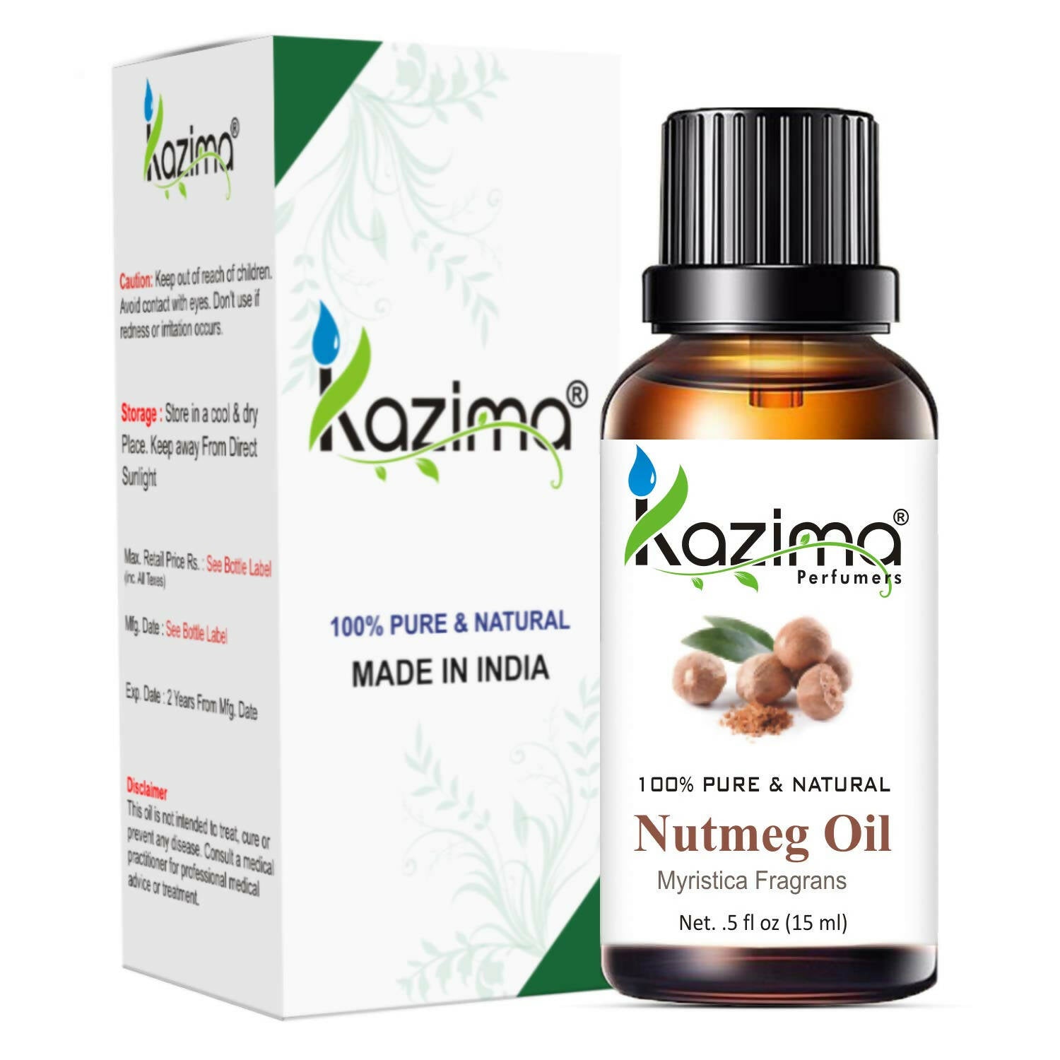 Kazima Nutmeg Essential Oil | Grab2Buy