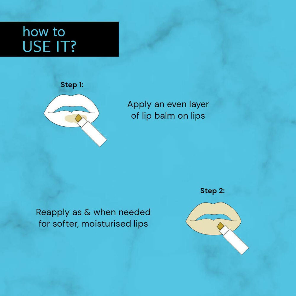 Deconstruct Hyaluronic Acid Lip Balm With 1% Cupuacu Butter - For Fuller lips, Dry Lips, Reduces Flakiness | Grab2Buy
