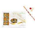 Ghasitaram Assorted Mawa Peda With Pearl Beads Rakhi | Grab2Buy