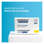 Dermdoc 0.5% Glutathione Cleansing Bar for Brighter & Glowing, All skin Types | Grab2Buy