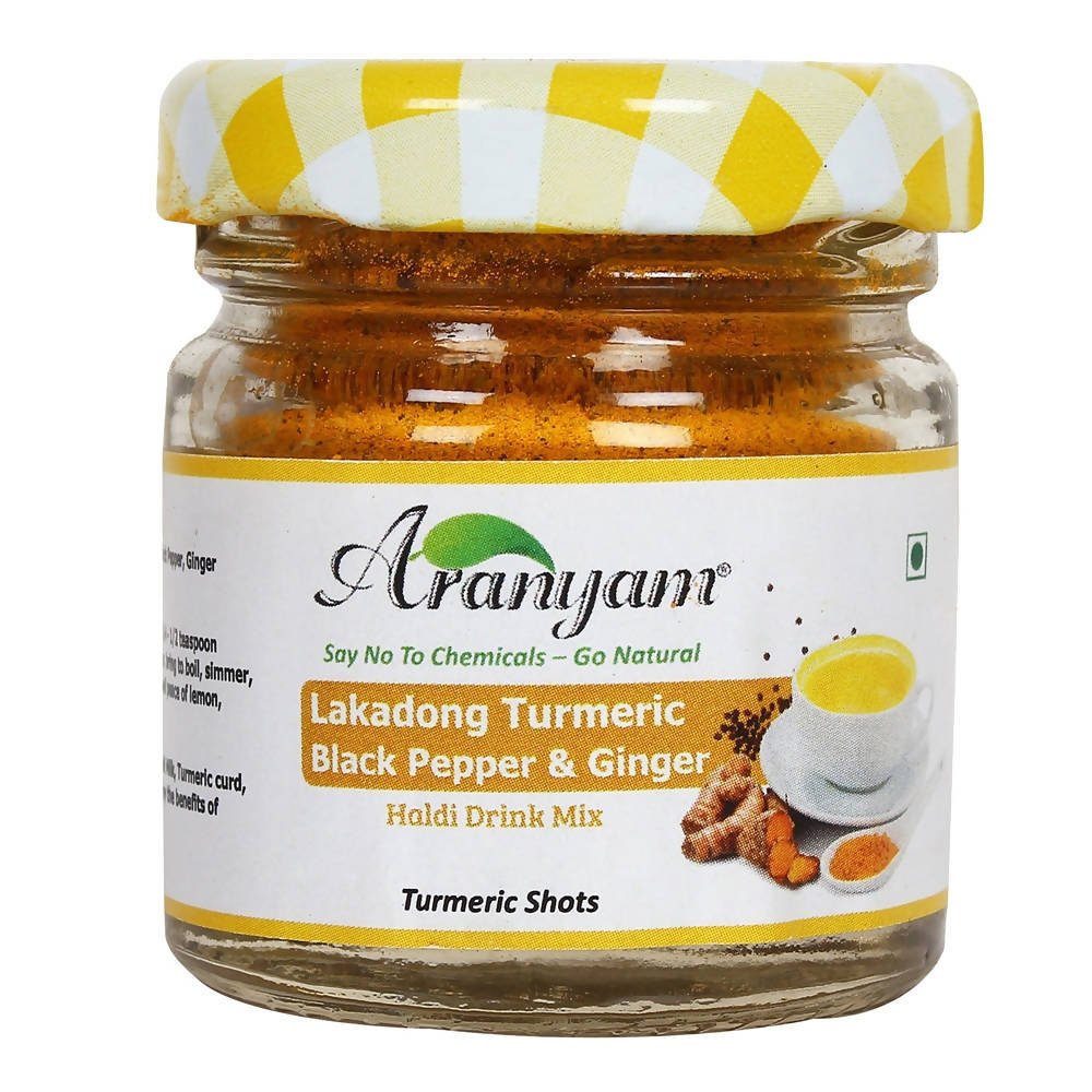 Aranyam Lakadong Turmeric Black Pepper & Ginger | Grab2Buy