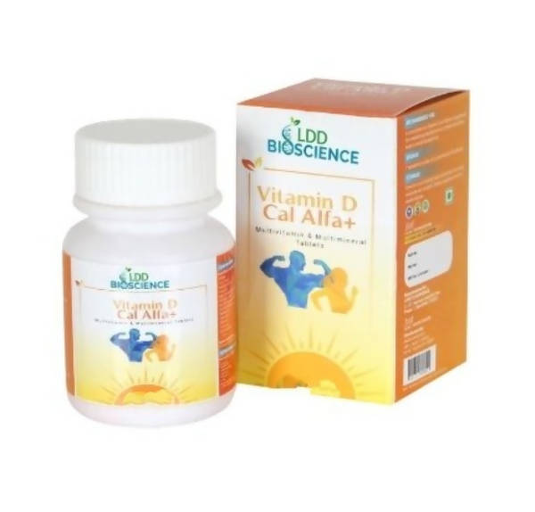 LDD Bioscience Homeopathy Vitamin D Cal Alfa Plus Tablets | Grab2Buy