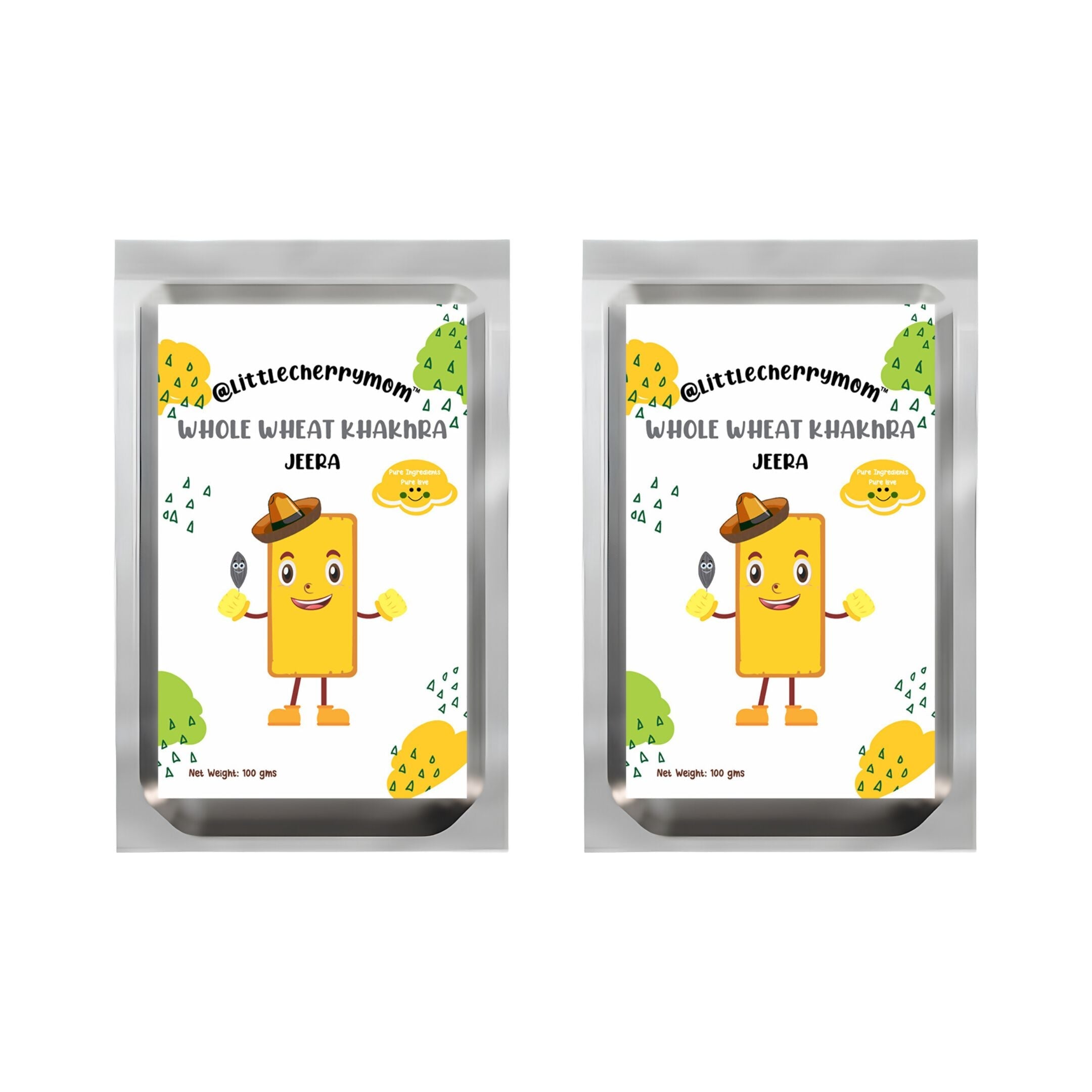 Littlecherrymom Whole Wheat Khakhra ?Jeera | Grab2Buy